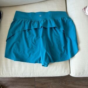 Teal crossover Athleta short
